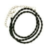 Blue Moon Beads Black Necklace, 16"