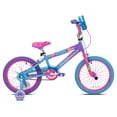 thumbnail image 2 of Kent Sweetness Child Bike, 18" Wheels, Kids Ages 6-12 Years, Purple/Pink/Blue, 2 of 8