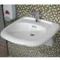 thumbnail image 3 of American Standard Murro Wall Hung Bathroom Sink with Overflow and Center Hole Only in White, 3 of 5
