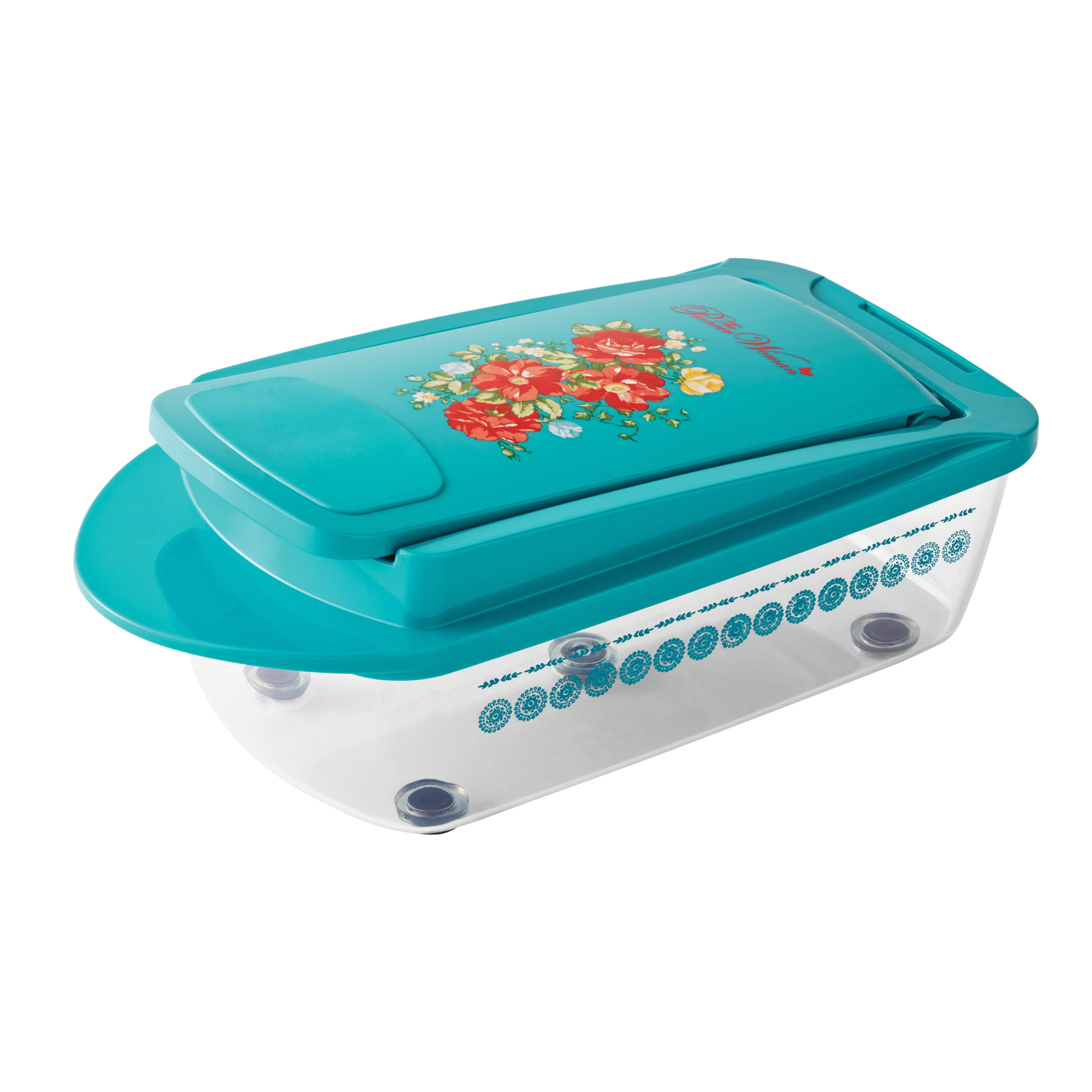 The Pioneer Woman Vintage Floral 8-in-1 Food Slicer & Chopper