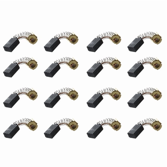 16 Pcs Raboteuse Électrique Brosse en Carbone de Remplacement pour 12 x 8 x 5mm CB51