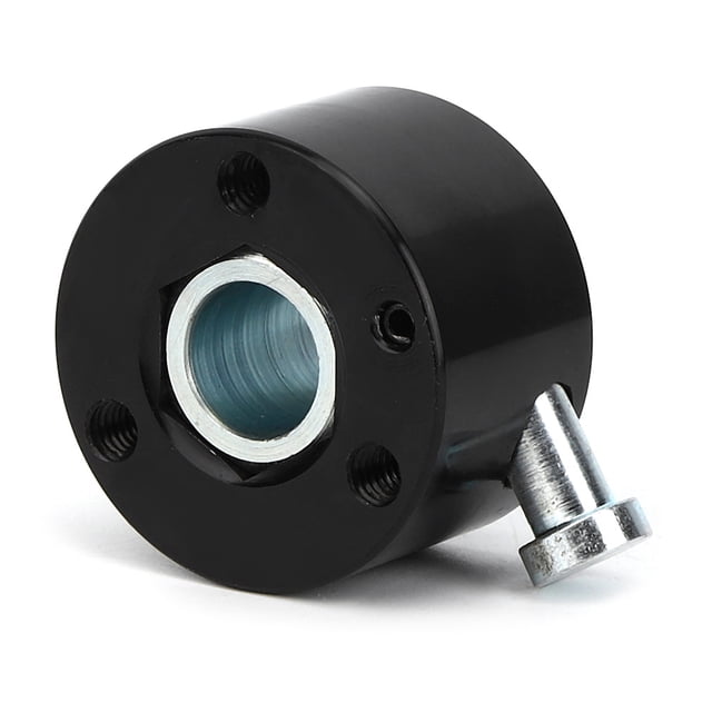 Aramox Universal Aluminum Alloy Car Steering Wheel Quick Release, 3/4in Shaft Disconnect Hub Car Modified Parts Car Accessory