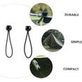 thumbnail image 4 of 20pcs Elastic Cord Straps Heavy Duty Bungee Cords Tent for Camping Bungee Cords Heavy Duty Outdoor Elastic Rope Cord Canopy Tarp Tie Down Cord Camping Tarps Ball Bungee Cords Rope, 4 of 5