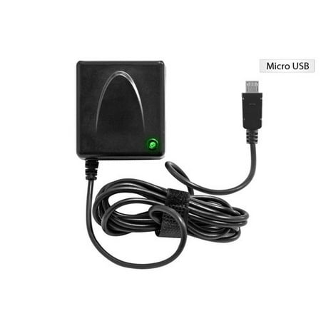 Cellet Black microUSB Travel and Home Charger with Folding Blade