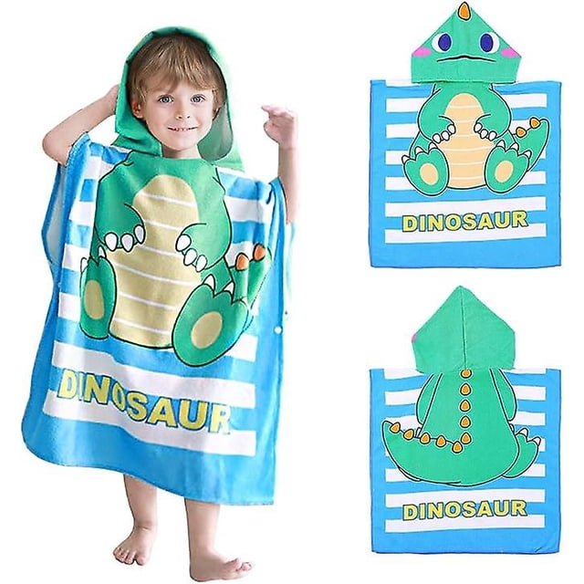 Poncho infantil Con capucha XCF toalla ducha playa piscina niños niñas 60 x 120 cm