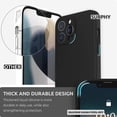 thumbnail image 3 of IBAOLEA Silicone Case Compatible with iPhone 13 Pro Max Case (6.7 inch 2021), with Camera Protection, Liquid Silicone Phone Case with Microfiber Lining (Black), 3 of 7
