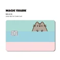 thumbnail image 1 of 1pc Watemelon Gold Coin Hunter Anime Cartoon Smile Matte Front Cover Sticker Film Skin for Metro Debit Credit Card, 1 of 7