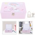 thumbnail image 4 of SHISUYAN Boîte de Rangement Décorative en Fer-Blanc avec Serrure, 4 of 8