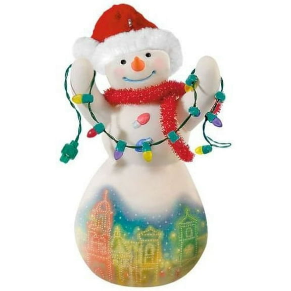Hallmark Kansas City Porcelain Christmas Figurine Ornament, 3.5"