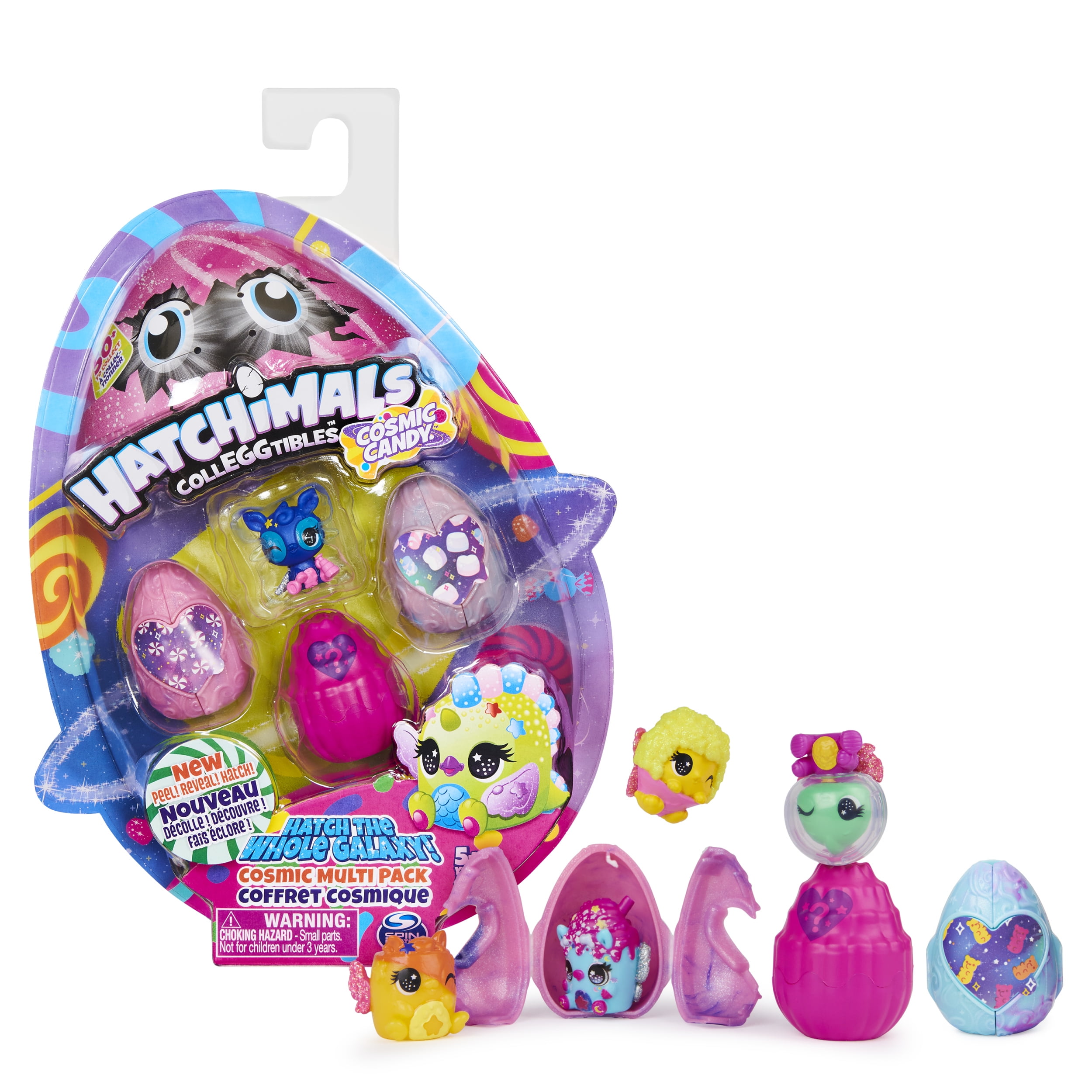 Cosmic Candy Hatchimals Colleggtibles Blind Ball Lot Of 3 NEW 