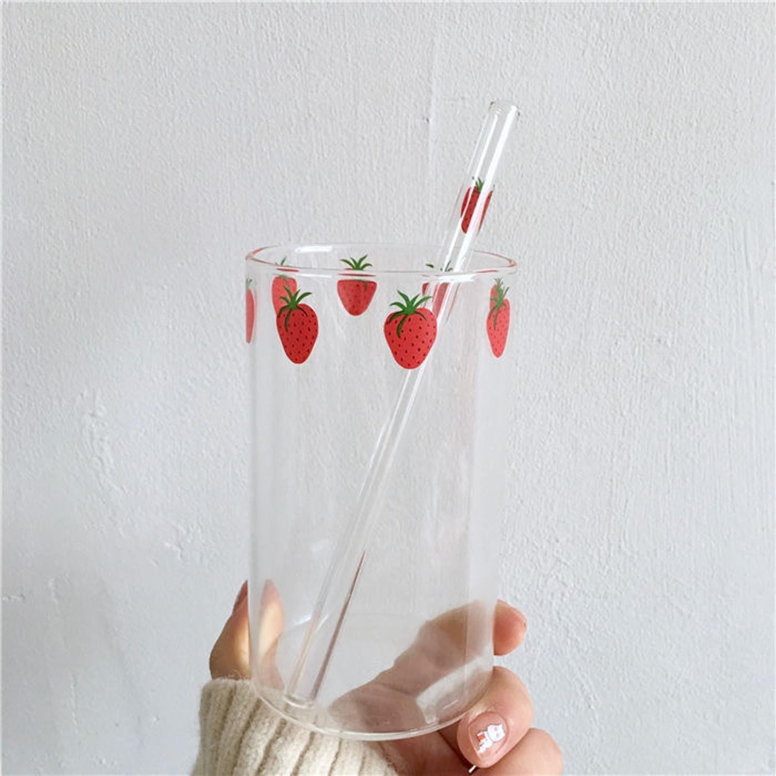 1pc 24oz Car Glass Straw Cup Beverage Juice Packing Cup Portable Reusable  Thickened Ice Cup Drinking Glass Bubble Tea Cups - Industrial & Commercial  - Temu United Arab Emirates