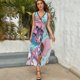 thumbnail image 5 of Vestido De Noche De Lujo Sin Mangas Para Mujer, Beach Starfish Vestido De Fiesta, 5 of 5