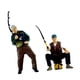 thumbnail image 5 of 2 piezas 1/64 escala figuras de pescador masculino figuras de pescadores fotos artes de la colección de micro paisaje pequeño modelos de colección de, 5 of 8