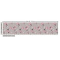 thumbnail image 3 of Ambesonne Floral Fabric by the Yard Upholstery, Roses for Valentine Love Art, 3 Yards, Dimgray Blush, 3 of 5