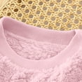 thumbnail image 5 of YunPes Fuzzy 2 Piece Outfit for Toddler Warm Thermal Pullover Tops Pants Suit Boys Girls Winter Cozy Soft Trendy&nbsp;Clothes Sets, 5 of 8