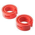 thumbnail image 4 of 2 Pcs Car Coil Spring Buffer Cushion, Car Spring Shock Absorber Flexible Rubber Bumper Shock Buffer Power Cushion Coil Spring Spacer Universal Upgrade Suspension Shock Absorber, 4 of 8