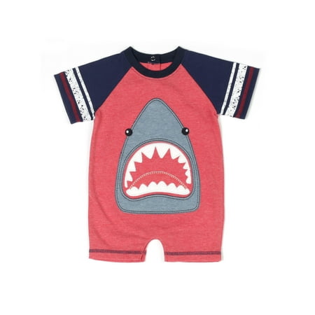 Shark Romper (Baby Boys)