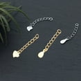 thumbnail image 2 of tredstone Bracelet Link Chain Fashion Jewelry Making Findings Bracelets Extension Chains Handmade Extender Earrings Anklet Gold Water Drop, 2 of 9