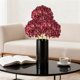 thumbnail image 4 of Decoraciones para San Valentín, hortensias artificiales de seda, tallos individuales, flores falsas para bodas, decoración del hogar, bricolaje, estilo pintura al óleo, flores de plástico., 4 of 6