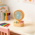 thumbnail image 6 of Desk Fan, Cute Vintage Game Console Shaped, Usb Rechargeable, Rotatable Fan Head, for Bedroom, Home and Office Yellow, 6 of 6