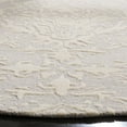 thumbnail image 3 of SAFAVIEH Blossom Kestrel Damask Wool Area Rug, Light Grey/Ivory, 6' x 6' Round, 3 of 5