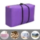 thumbnail image 5 of Bolsa de almacenamiento plegable grande de 100L con cremallera - Organizador impermeable para ropa y árbol de Navidad, 31,49" x 18,89" x 9,84", 5 of 9