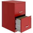 thumbnail image 4 of Lorell LLR14341RD 18 in. 2 File Cabinet Drawer - Red & Baked Enamel, 4 of 4