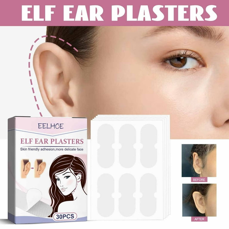 6pcs Elf Ear Tapes Cosmetic Ear Corrector Silicone Cosmetic - Temu