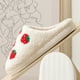 thumbnail image 5 of Pantufla Zapatillas térmicas planas de fresa antideslizantes para mujer, suministros para el hogar bonitos de dibujos animados Likrtyny Tenis De Mujer Tenis De Hombre, 5 of 8