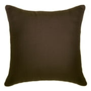 Mainstays Bennett 16" Pillow, Warm Chocolate