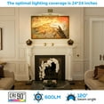 thumbnail image 2 of LEONLITE 3CCT LED Picture Light, Dimmable Artwork Lamps, 2700K/3000K/4000K Selectable, Plug-n-Play & Hardwire, 2 of 7
