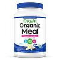 Orgain Organic Vegan Meal Replacement Powder, 20g Plant Based Protein, Vanilla 2.01lb