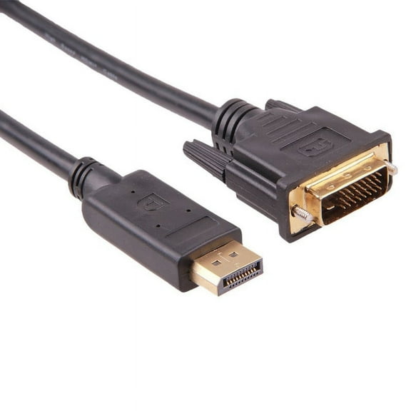 axGear US Seller DisplayPort DP to DVI Male to Male Adapter Cable Cord Convertor 6F
