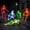 5(glow-in-the-dark), variant on Joyfy 2 Pcs Halloween Skeleton Decorations,16 inch Poseable Skeleton with Movable Joints for Halloween Indoor Outdoor,Haunted House Accessories,White