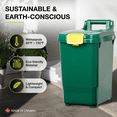 thumbnail image 3 of Nova Products 7 Gallons (28L) Mini Organic Bin - Retail Sticker & Custom, Composting Solution for Organic Waste, Food Waste Collection Compost Bin, Perfect for Home or Office Use - (Made in Canada), 3 of 6