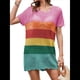 thumbnail image 1 of Traje de Baño de Ganchillo para Mujer 2025, Vestido de Punto de , Ropa de Verano Color del Iris XL, 1 of 10