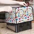 thumbnail image 7 of Lsque Summer Print 4 Slice Toaster Cover , Kitchen Appliance Dustproof Protector , Toaster Protector Dustproof Kitchen Appliance Cover, 7 of 7