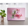 thumbnail image 3 of KSK KAISHEK Hard Shell Cover Compatible MacBook Air 13.6"( Touch ID, 2022.0) + Black Keyboard Cover Model A2681 m2, Type C Flower 1391, 3 of 5