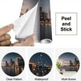 thumbnail image 4 of Peel and Stick Wallpaper Waterproof Tampa skyline night Wall Mural Decor Self Adhesive and Removable 69in x 98in, 4 of 8
