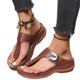 thumbnail image 1 of Sandalias de Plataforma Ortopédicas para Mujer EADSMING Marrón Talla 39CN, 1 of 9