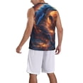 thumbnail image 2 of Sikiie Cool Dolphin Basketball Jersey Reversible Men's Mesh Athletic Sports Shirts Training Practice S-4XLMedium, 2 of 6