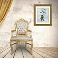 thumbnail image 3 of Fab Funky 20x24 Gold Ornate Wood Framed with Double Matting Museum Art Print Titled - Bear with Book Butterflies, 3 of 4