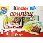 Kinder Country Milk Chocolate with Rich Milk Filling (9's)