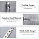thumbnail image 4 of Soporte para colgar en la pared, juego de 2 estantes de secado de pared plegables de acero inoxidable, secador de ropa de pared plegable, colgador de pared, estante de secado de pared plegable para, 4 of 5