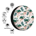 thumbnail image 4 of Sikiie Hawaii Palms PVC Leather Spare Tire Wheel Cover Spare Tire Cover, for Car Truck SUV Camper Trailer Universal Fit(14-17in)-16 inch, 4 of 6