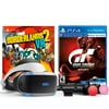 Sony PlayStation VR & 2 Motion Controllers GT Sport and Borderlands 2 VR Bundle