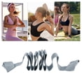 thumbnail image 2 of Unique Bargains 1 Pc Durable Yoga Mat Straps for Stretching 58.66"x1.57" Gray Blue, 2 of 5