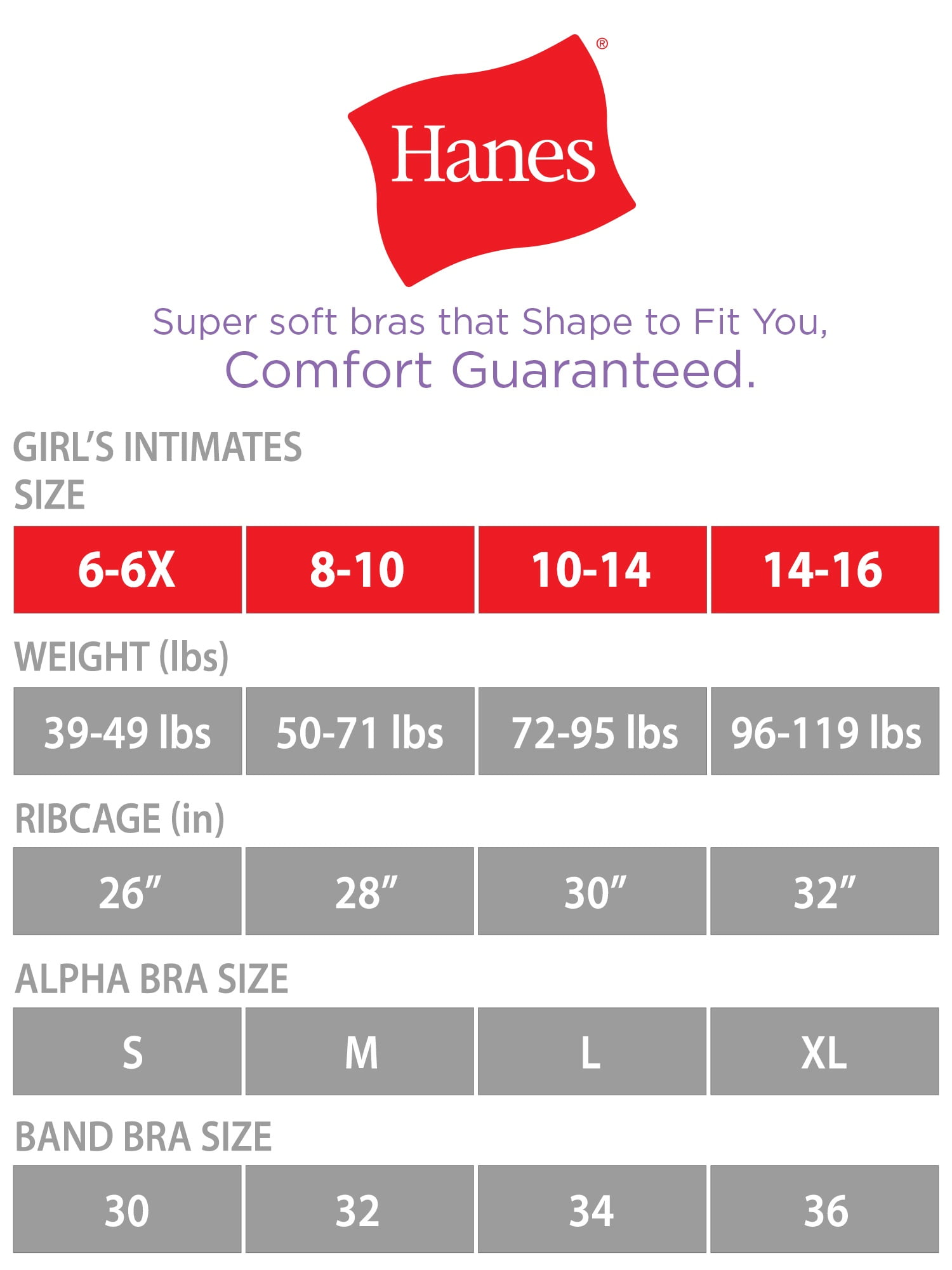 bra size 16
