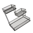 thumbnail image 3 of Cesta de frutas, cuenco, estante de encimera de cocina, mostrador de varios niveles, gran capacidad, cuenco para verduras, estante de almacenamiento negro, 3 of 8