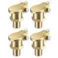 thumbnail image 1 of Unique Bargains M6x1 Male Thread Copper Spring Grease Oil Cup Cap 4Pack, 1 of 5
